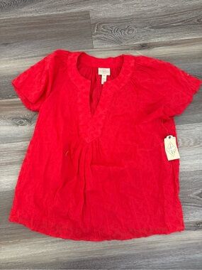 NWT St John’s Bay red Top Size MP